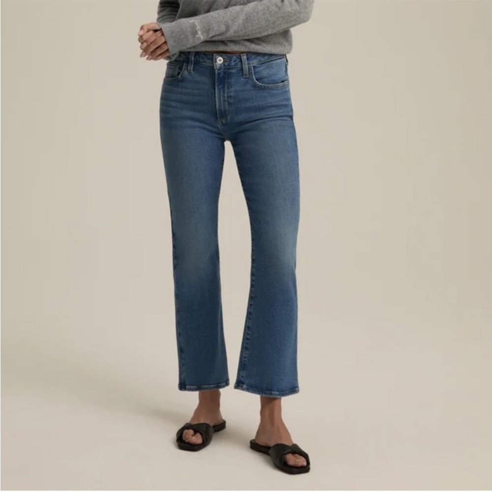 Favorite Daughter The Erin Crop Boot in Hyannis Jeans Size 31 NWT MSRP $198